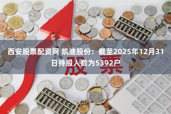 西安股票配资网 凯迪股份：截至2025年12月31日持股人数为5392户